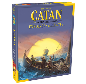 Mayfair Games Catan 5-6 Player Extension Explorers & Pirates