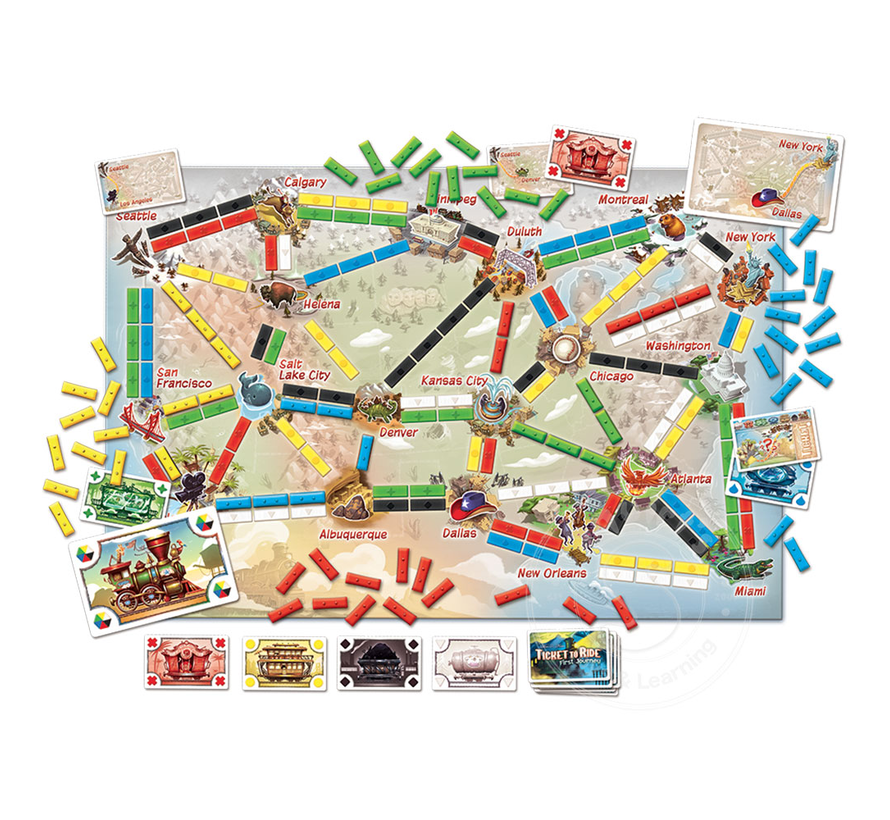 Ticket to Ride First Journey
