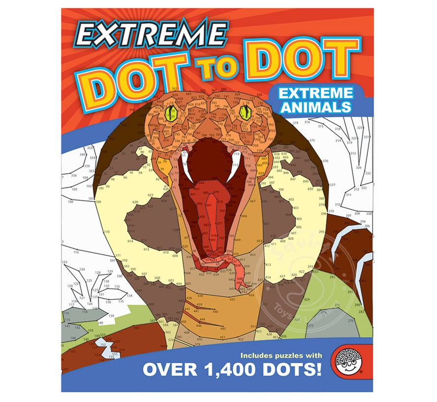 MindWare Extreme Dot to Dot Extreme Animals
