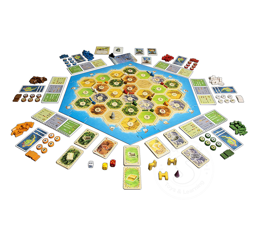 Catan 5-6 Player Extension Cities & Knights