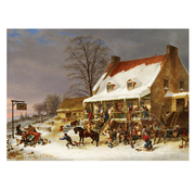 Cobble Hill Puzzles FINAL SALE - Cobble Hill Breaking Up of a Country Ball Puzzle 1000pcs RETIRED