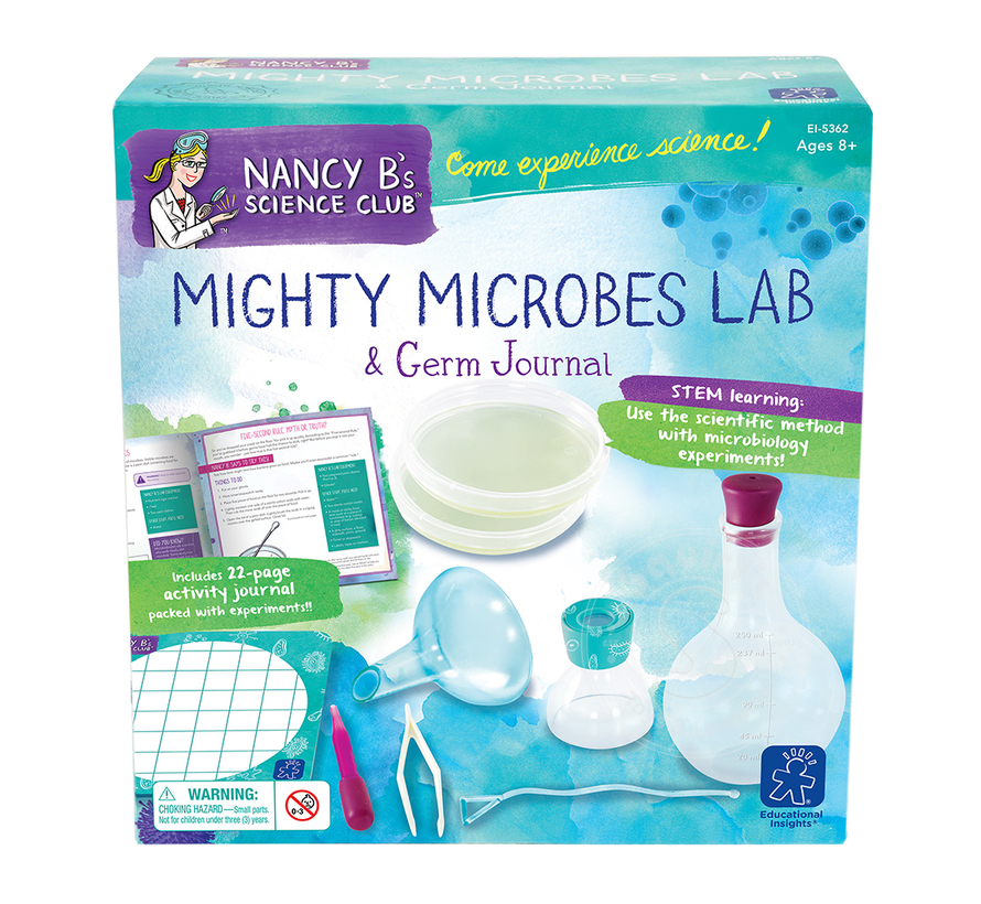 Nancy B’s Science Club Mighty Microbes Lab & Germ Journal - Retired