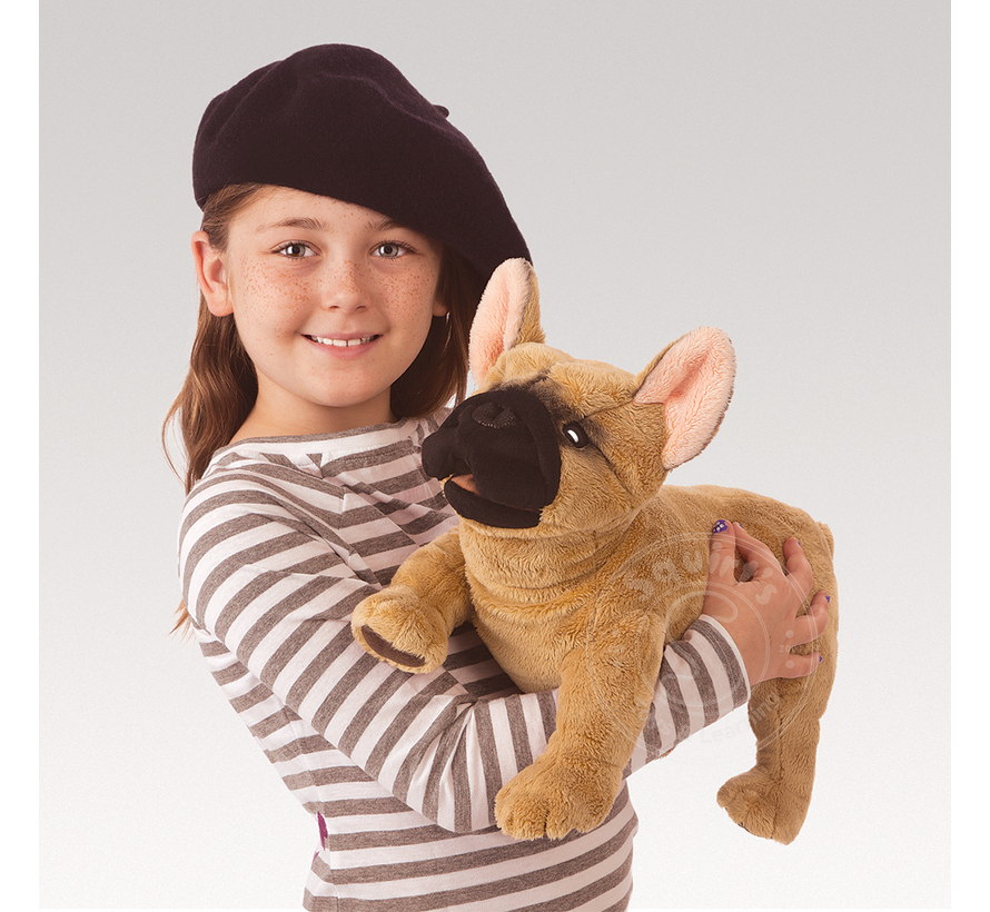 Folkmanis French Bulldog Puppet