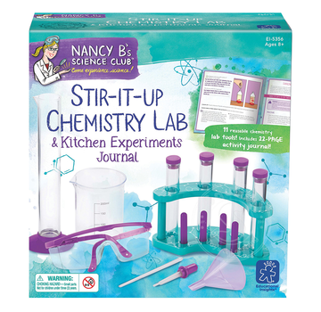 Educational Insights Nancy B’s Science Club Stir-It-Up Chemistry Lab & Kitchen Experiments Journal - Retired