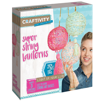 Creativity for Kids Craftivity Super String Lanterns - Retired