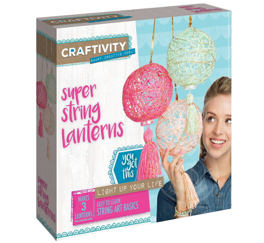 Craftivity Super String Lanterns - Retired