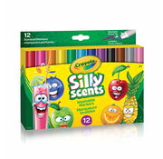 Crayola Crayola Silly Scents - Wedge Tip Markers - 12 ct