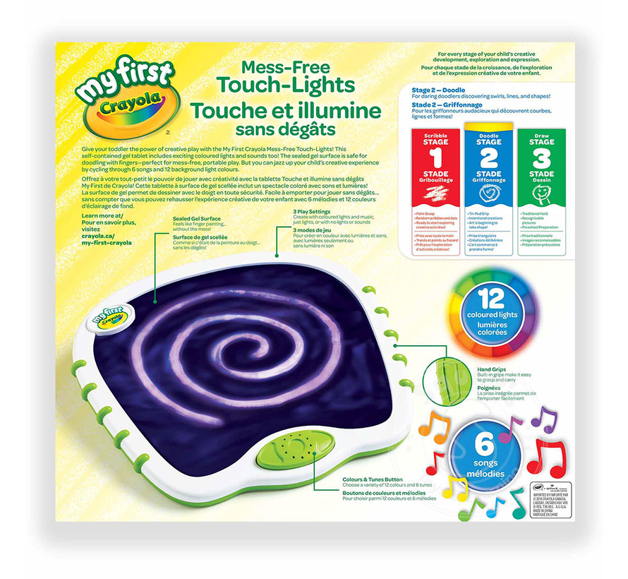 Crayola My First Mess-Free Touch Lights