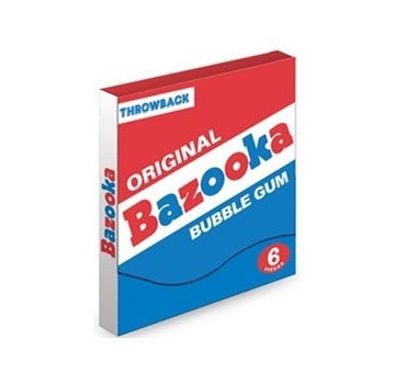 Topps Bazooka Throwback Mini Wallet Pack