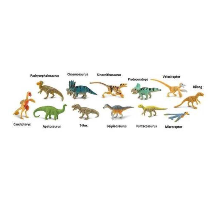 Safari Toob Feathered Dinosaurs