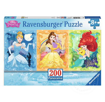Ravensburger Ravensburger Disney Princess: Beautiful Disney Princesses Panorama Puzzle 200pcs