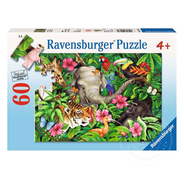 Ravensburger Ravensburger Tropical Friends Puzzle 60pcs RETIRED