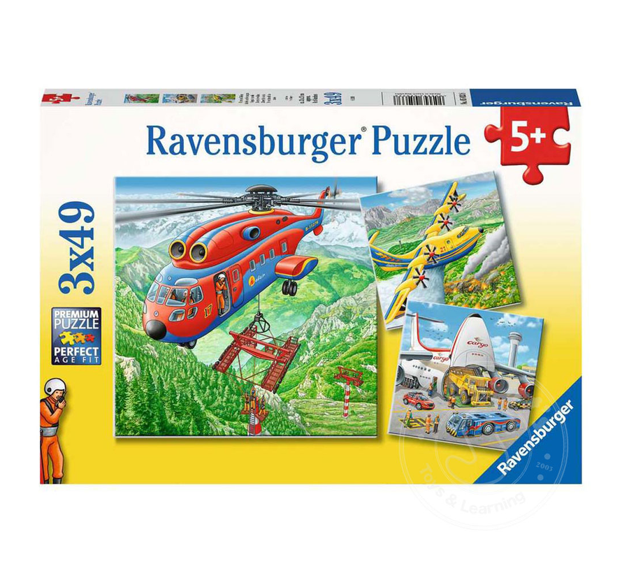 Ravensburger Above the Clouds Puzzle 3 x 49pcs
