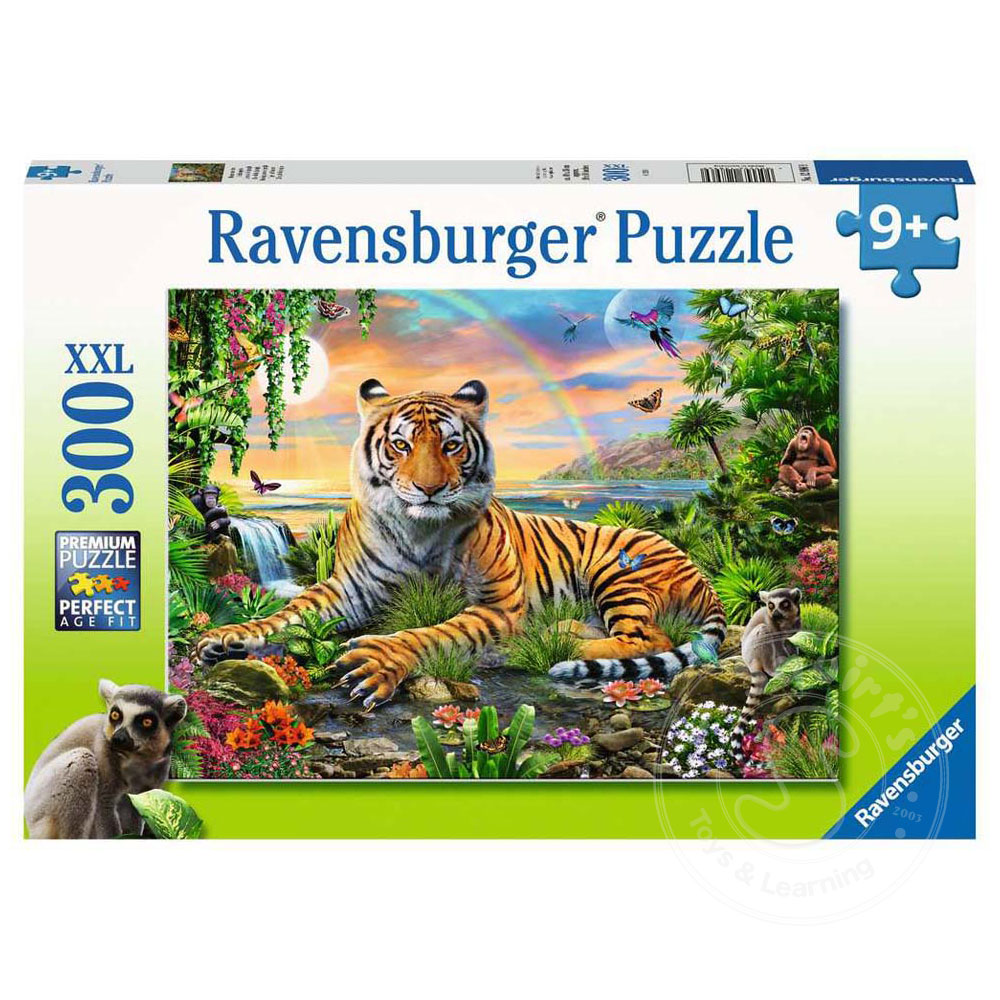 Ravensburger Jungle Tiger Puzzle 300pcs XXL Squirt's Toys & Learning Co