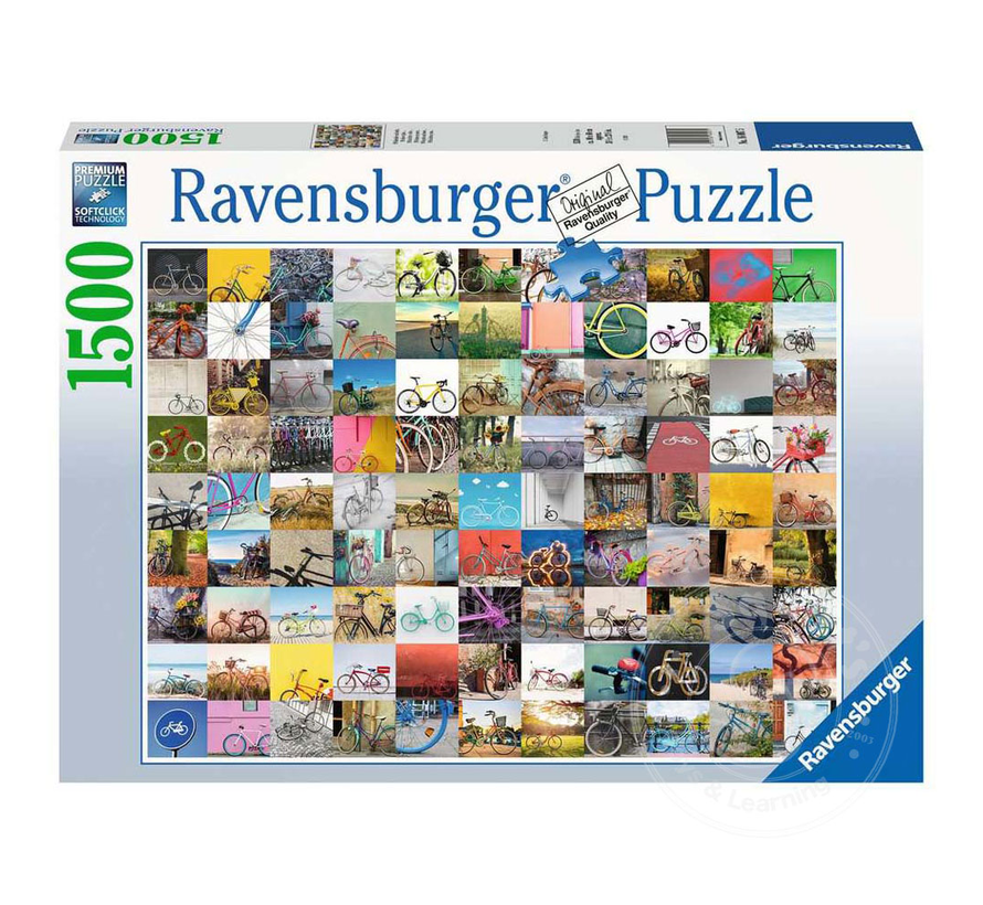 Ravensburger 99 Bicycles Puzzle 1500pcs - Retired
