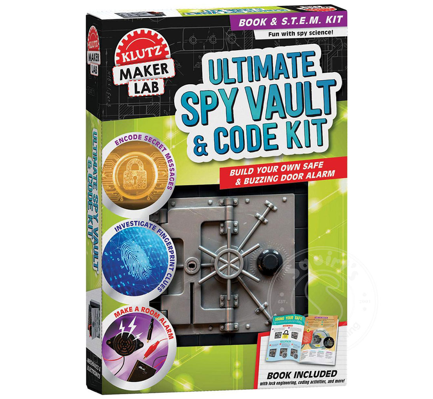 Klutz Ultimate Spy Vault & Code Kit