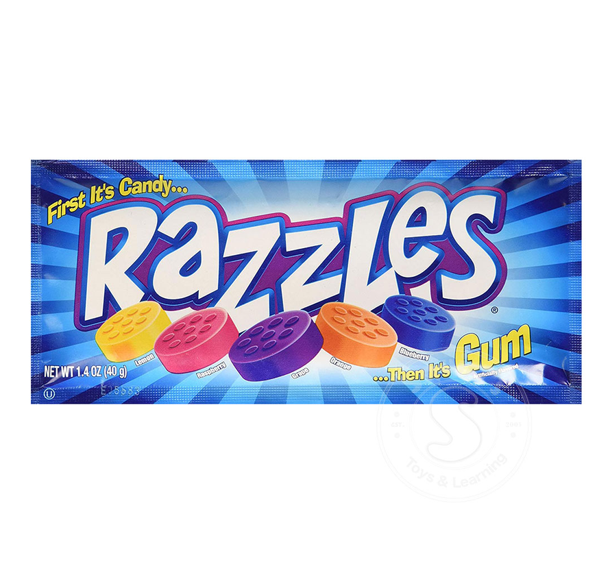 Razzles Original Original Candy Gum 40g