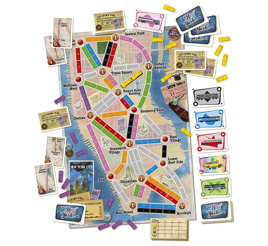 Ticket to Ride: Express New York 1960