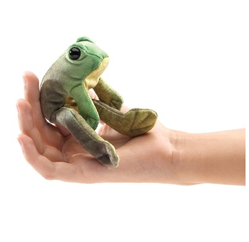 Folkmanis Folkmanis Sitting Frog Finger Puppet