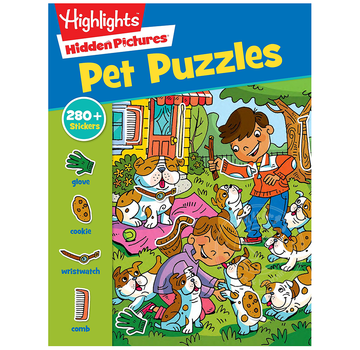 Highlights Highlights Hidden Pictures Pet Sticker Puzzles