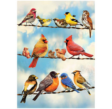 Cobble Hill Puzzles Cobble Hill Blue Sky Birds Tray Puzzle 35pcs