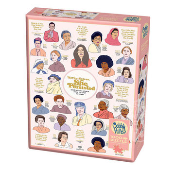 Cobble Hill Puzzles FINAL SALE - Cobble Hill Neverless She Persisted Puzzle 1000pcs OLD BOX SIZE