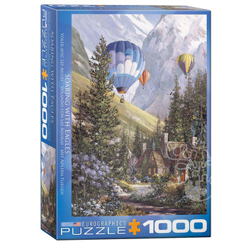 Eurographics FINAL SALE Eurographics Soaring with Eagles Puzzle 1000pcs