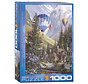 FINAL SALE Eurographics Soaring with Eagles Puzzle 1000pcs