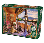 Cobble Hill Puzzles Cobble Hill Welcome to the Lake House Puzzle 1000pcs