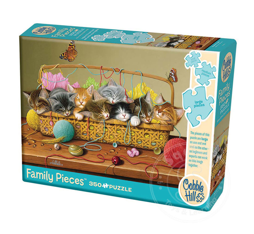 Cobble Hill Basket Case Family Puzzle 350pcs
