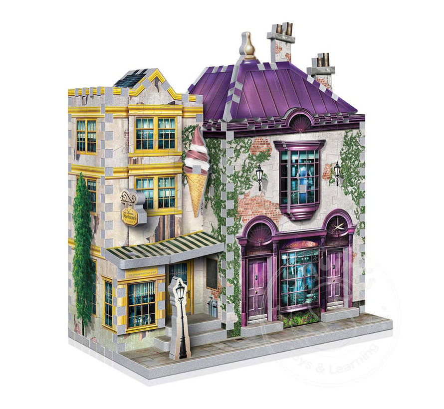 FINAL SALE Wrebbit Harry Potter Diagon Alley Collection: Madam Malkin’s™ and Florean Fortescue’s Ice Cream™ Puzzle 290pcs
