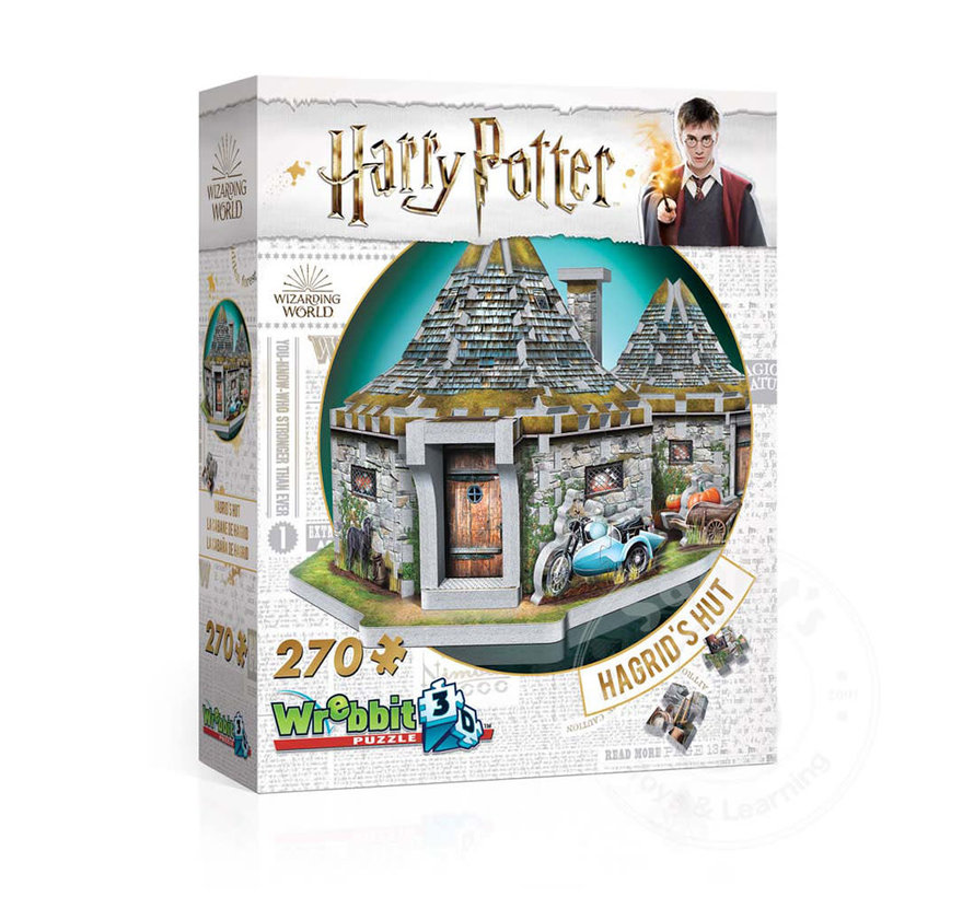 Wrebbit Harry Potter Hagrid’s Hut Puzzle 270pcs