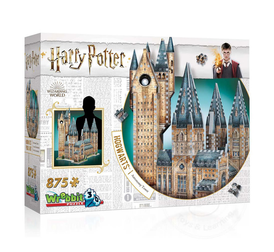 Wrebbit Harry Potter Hogwarts: Astronomy Tower Puzzle 875pcs