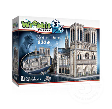 Wrebbit Wrebbit Castles & Cathedrals Notre Dame de Paris Puzzle 830pcs