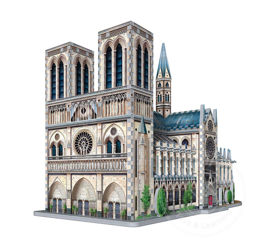 Wrebbit Castles & Cathedrals Notre Dame de Paris Puzzle 830pcs
