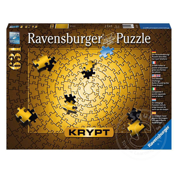 Ravensburger FINAL SALE Ravensburger Krypt - Gold Puzzle 631pcs