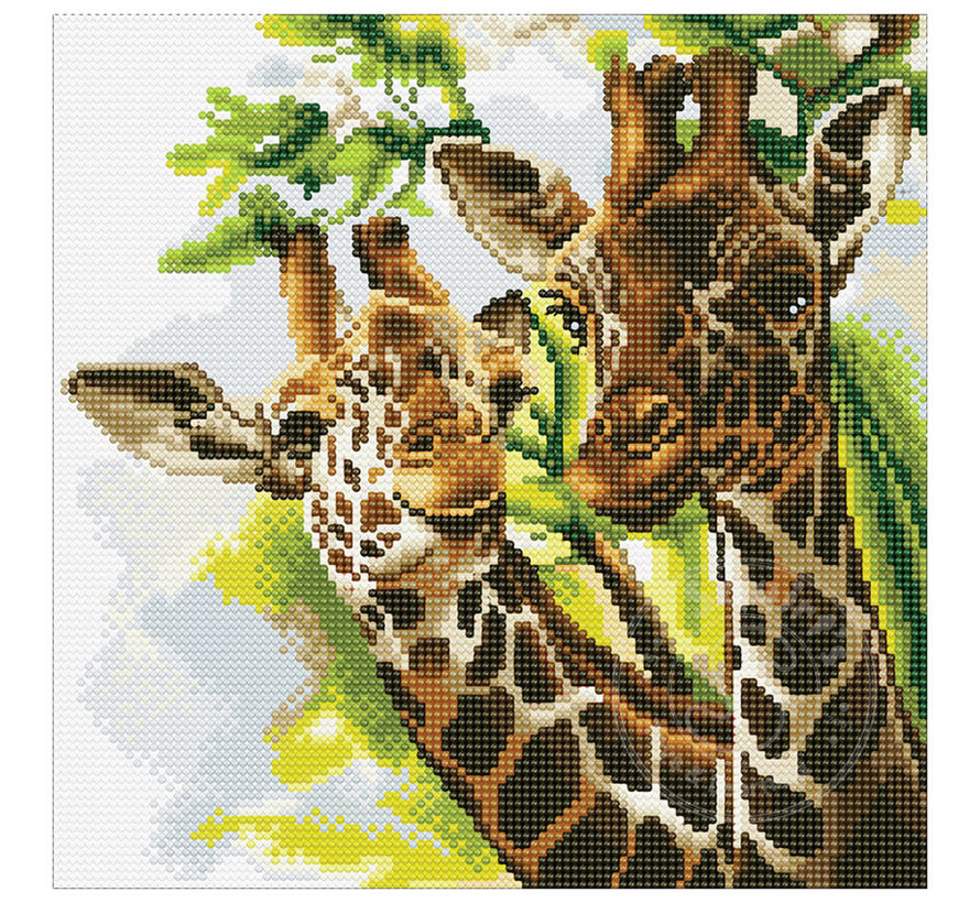 D.I.Y. Crystal Art Kit Medium: Friendly Giraffes