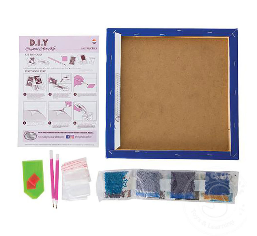 D.I.Y. Crystal Art Kit Medium: Sunshine Unicorn