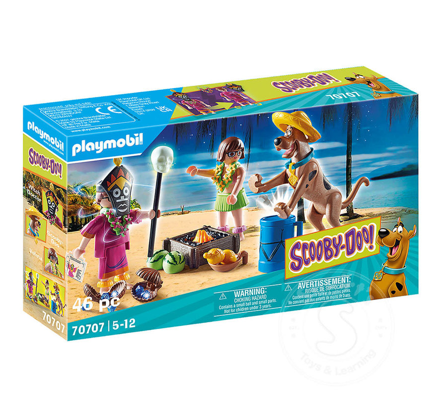 FINAL SALE Playmobil SCOOBY-DOO! Adventure with Witch Doctor RETIRED