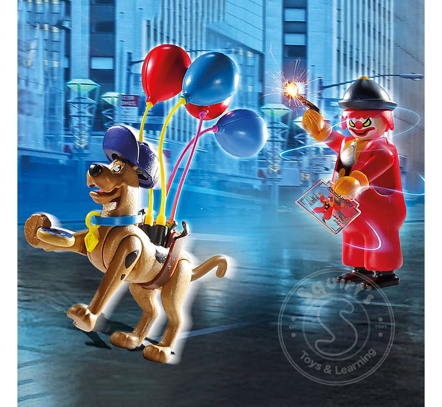 FINAL SALE Playmobil SCOOBY-DOO! Adventure with Ghost Clown