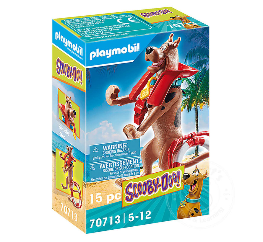 FINAL SALE Playmobil SCOOBY-DOO! Collectible Lifeguard Figure