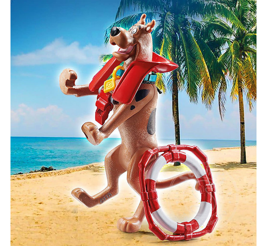 Playmobil SCOOBYDOO! Collectible Lifeguard Figure Squirt's Toys