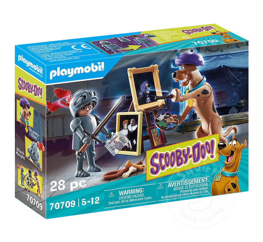 FINAL SALE Playmobil SCOOBY-DOO! Adventure with Black Knight