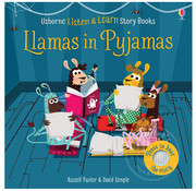 Usborne Books Listen & Read Story Books: Llamas in Pyjamas