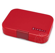 Yumbox FINAL SALE YumBox Panino 4 Compartment - Wow Red
