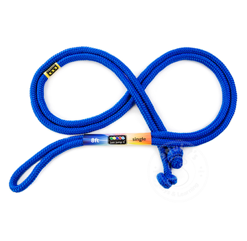 Just Jump It 8' Single Jump Rope Blue Rainbow