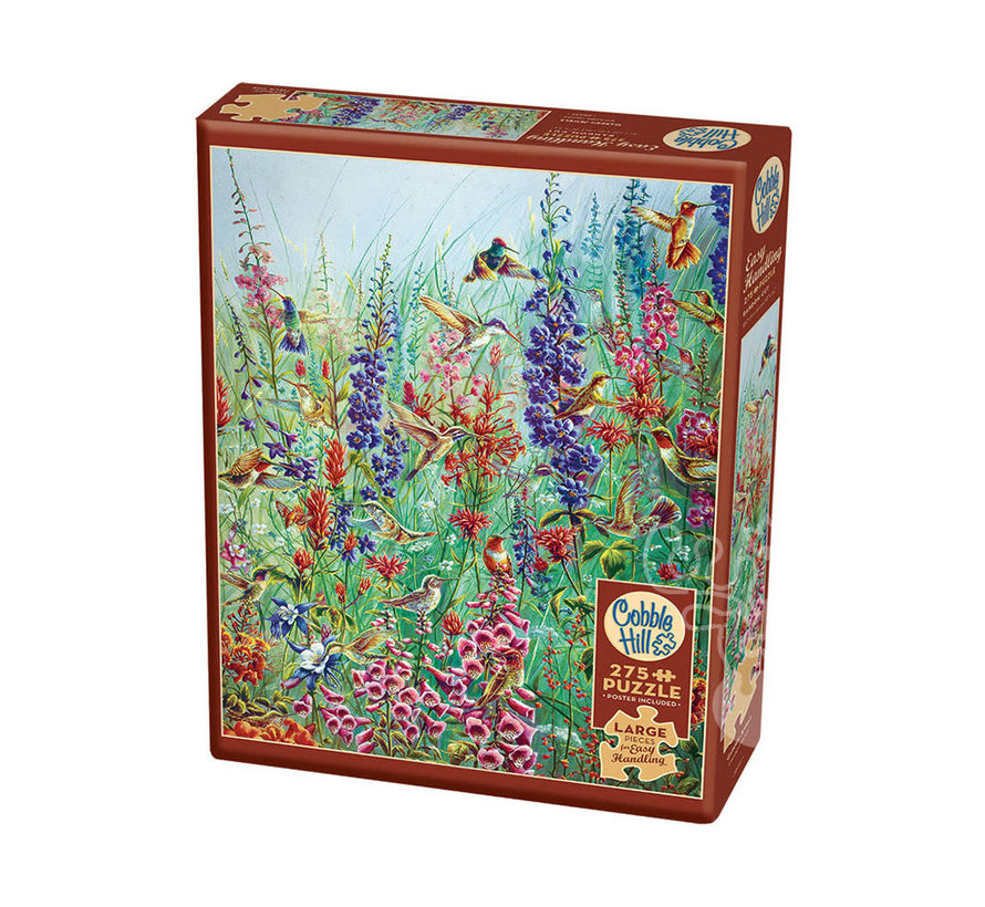 FINAL SALE Cobble Hill Garden Jewels Easy Handling Puzzle 275pcs RETIRED