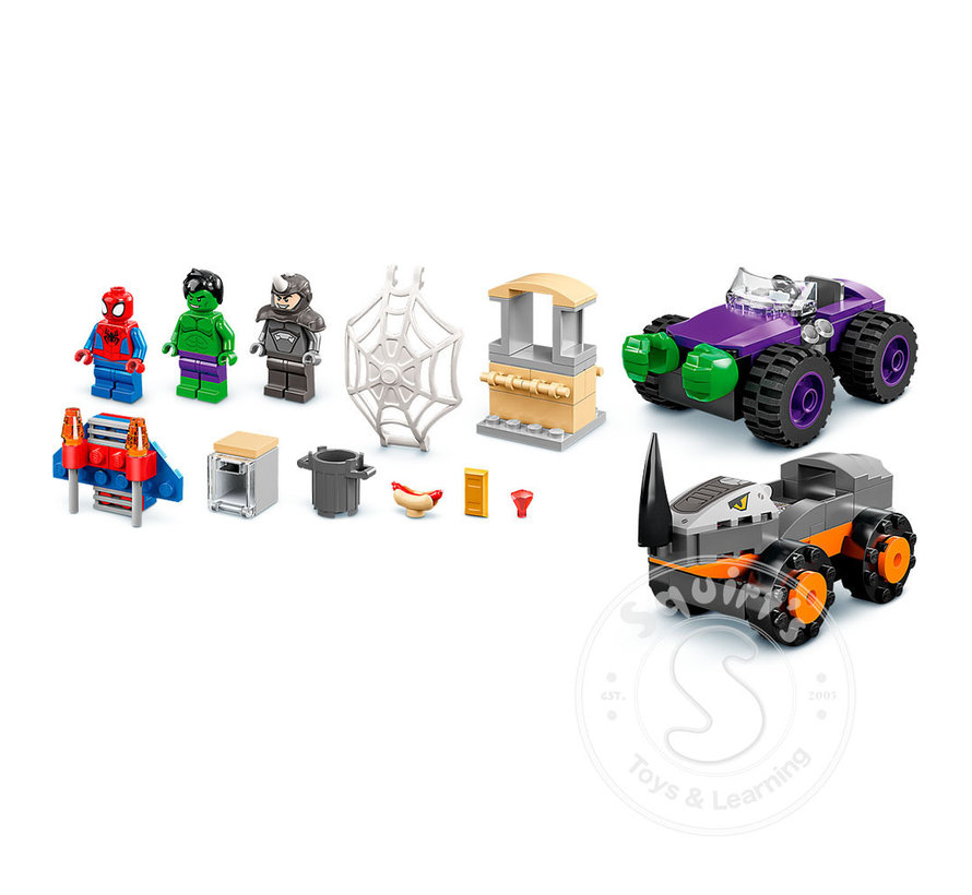 LEGO® 4+ Marvel Spider-Man Hulk vs. Rhino Truck Showdown