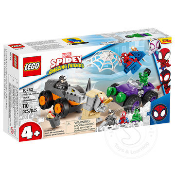 LEGO® LEGO® 4+ Marvel Spider-Man Hulk vs. Rhino Truck Showdown