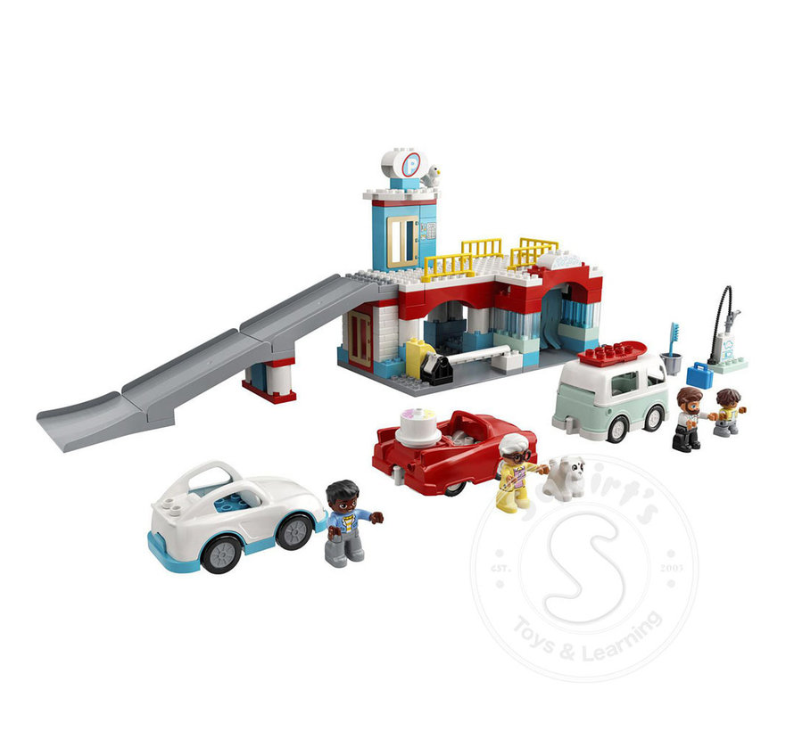 LEGO® DUPLO® Parking Garage and Car Wash RETIRED